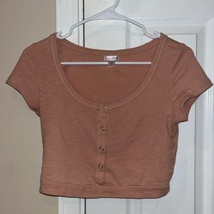 Blush Crop Top
